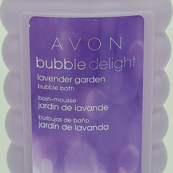 Avon Bubble Delight Lavender Garden Bubble Bath Purple 24 Fl oz. New Sealed - Picture 2 of 4